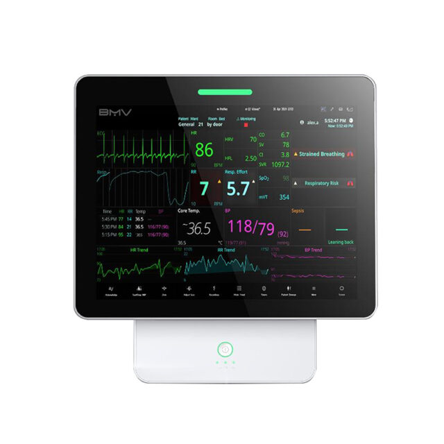 VueSign™ iN12 Por table Multi-Parameter Monitor with Touch Screen for Hospital Clinic Ward Emergency Room and Home Care